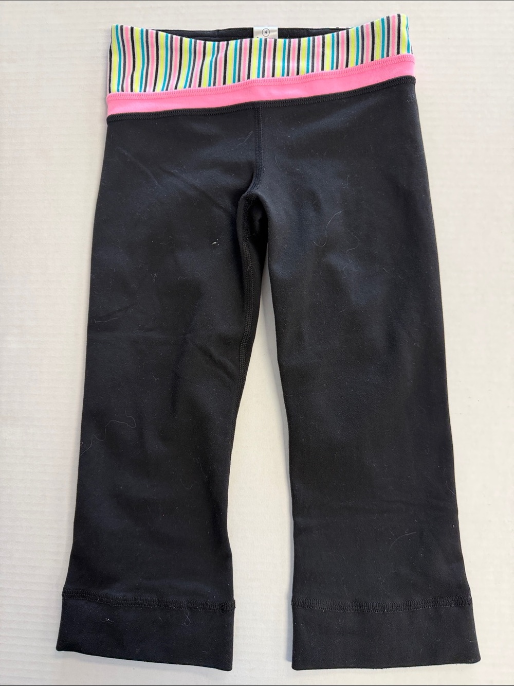 Ivivva Rhythmic Crrop Reversible Leggings 4